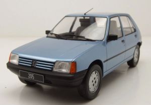 MOD18491 - Voiture de 1984 couleur bleu - PEUGEOT 205