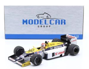 MOD18626F - Voiture du GP du Brésil 1986 pilotée par Nelson PIQUET - WILLIAMS FW11 #6