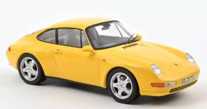 NOREV187596 - Voiture de 1994 couleur jaune – PORSCHE 911 carrera