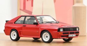 NOREV188319 - Voiture de 1985 couleur rouge - AUDI Sport quattro
