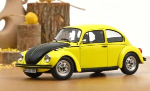NOREV188536 - Voiture de 1973 couleur noir et jaune - VW 1303