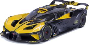 BUR11047Y - Voiture de couleur jaune et noire - BUGATTI Bolide