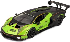 BUR28017 - Voiture de couleur verte et noire - LAMBORGHINI Essenza SCV12 #93