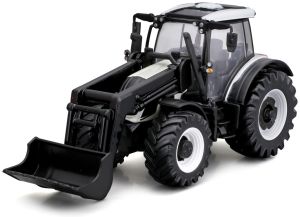 BUR31637 - Tracteur à friction avec chargeur de couleur blanc - VALTRA N174