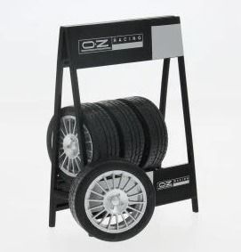 IXO18SET030W - 4 pneus avec jantes grises - OZ