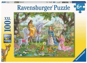 RAV104024 - Puzzle Jolies princesses de 100 Pièces