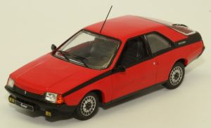 ODE105 - Voiture de couleur rouge limitée à 504 pièces - RENAULT Fuego GTX 1985