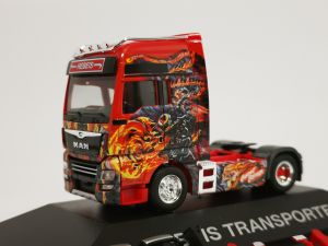 Camion solo aux couleurs HEBEIS TRANSPORT - MAN TGX XXL Euro6