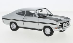 WBXWB124065 - Voiture de couleur grise avec bandes noire – OPEL Kadett B rallye