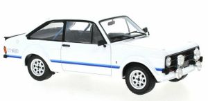 Voiture de 1989 couleur bleue et blanche – FORD Escort MKII RS 1800