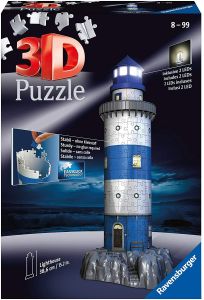 RAV125777 - Puzzle 3D Phare illuminé – 216 Pièces
