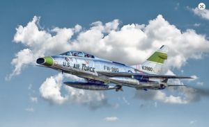 Maquette à assembler et à peindre – F-100F Super Sabre