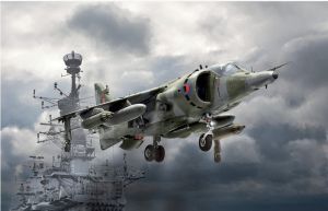 ITA1401 - Maquette à assembler et à peindre – Harrier GR.3 Falkland