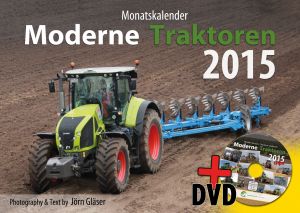 CALTRACMOD2015 - Calendrier et DVD de 35 min – 2015 – Tracteurs Modernes