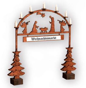 NOC14681 - Accessoire pour Diorama - Arche d’entrée au marché de Noël