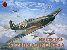 IES01P - Plaque en métal - Spitfire supermarine MK1A