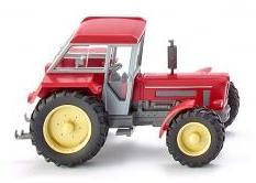 WIK087501 - Tracteur rouge jantes jaunes SCHLUTER super 1250VL