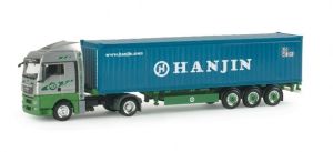 Camion porte container et container EKB/ HANJIN - MAN TGX XLX 4x2