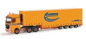 HER155762 - Camion avec remorque surbaissée A.WIRZIUS - MERCEDES Actros LH02 6x4