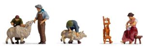 NOC15751 - Figurines et animaux – Tonte des moutons