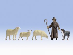 Berger et moutons