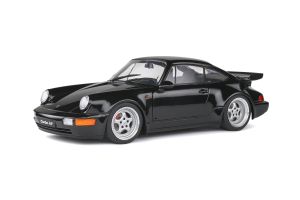 SOL1803404 - Voiture de 1993 couleur noire - PORSCHE 911 (964) Turbo 3.6
