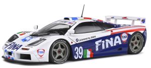 SOL1804103 - Voiture de course Le MANS 1996 couleur blanche et bleue – Mc LAREN F1 GTR Short tail