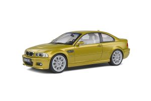 Voiture de 2000 couleur jaune phénix – BMW E46 M3 coupé