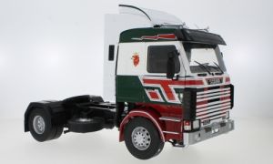 MOD18239 - Camion solo de 1987 couleur Blanc Rouge et vert – SCANIA 143 Topline 4x2