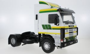 MOD18240 - Camion solo de 1987 couleur Blanc vert et jaune – SCANIA 143 Topline 4x2