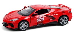 Voiture de la 104 eme course de l'Indianapolis – CHEVROLET corvette C8 stingray de 2020 rouge