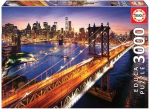 EDU18508 - Puzzle de Manhattan – 3000 Pièces