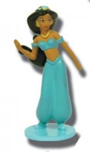 Personnage Jasmine DISNEY princesse avec un porte clé