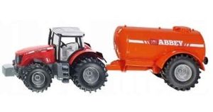 SIK2003 - Tracteur avec citerne ABBEY - MASSEY FERGUSON 8690