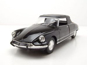 WEL22506WB - Voiture cabriolet fermé de couleur noir – CITROEN DS 19