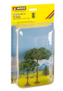 NOC21992 - Déco pour diorama - Pin parasol - 2 pièces de 8.5 cm et 11.5 cm