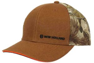 CASNH2207 - Casquette de couleur marron et camouflage – NEW HOLLAND