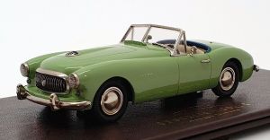 Voiture cabriolet de 1951 couleur verte - NASH Healey LE MANS