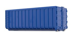 MAR2306-01 - Accessoire container de couleur bleu - HOOKLIFT 40m3 bleu