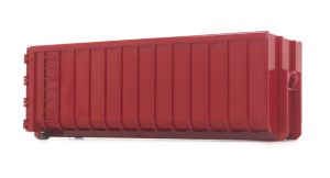 MAR2306-02 - Accessoire container de couleur rouge - HOOKLIFT 40m3 bleu