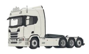 MAR2307-01 - Camion avec crochet meiller de couleur blanc - SCANIA R500 8x4