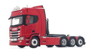MAR2307-03 - Camion avec crochet meiller de couleur rouge - SCANIA R500 8x4