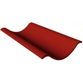 Accessoires pour diorama - 280 tuiles rouge 1.14cm x 0.60 cm x 0.07 cm