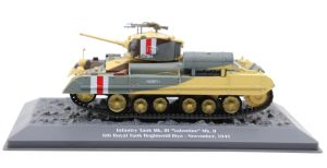 MCITY23192 - Char d'infanterie du 8e Royal Tank Regimentl Libye Novembre 1941 - MK.III Valentine MK.II