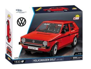 COB24359 - Jeu de construction - 1533 pcs - VW Golf de 1974-1983 couleur rouge