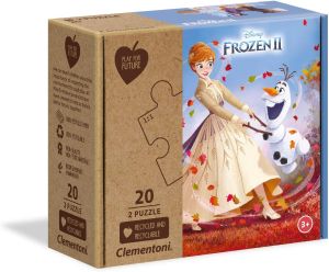 CLE24773 - Puzzle Disney La Reine des Neiges – 2x20 pièces