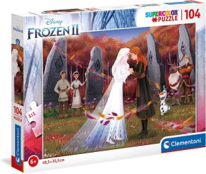 CLE25719 - Puzzle Disney La reine des neiges – 104 pièces