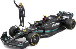 BUR28037H - Voiture pilotée par Lewis HAMILTON - MERCEDES-AMG W14E SF-23 #44 avec pilote