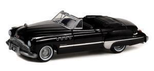 GREEN28110-A - Voiture sous blister de la série BLACK BANDIT - BUICK roadmaster Convertible 1949