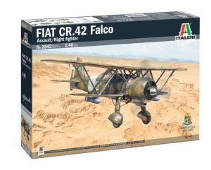 ITA2842 - Maquette à assembler et à peindre - FIAT CR.42 Falco Chasseur d'assault de nuit